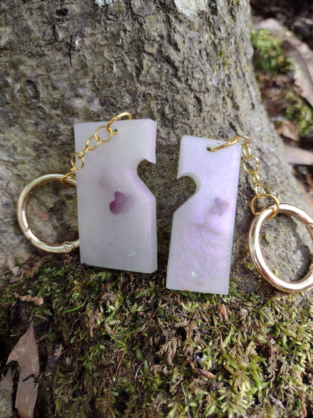 Resin memorial keepsakes