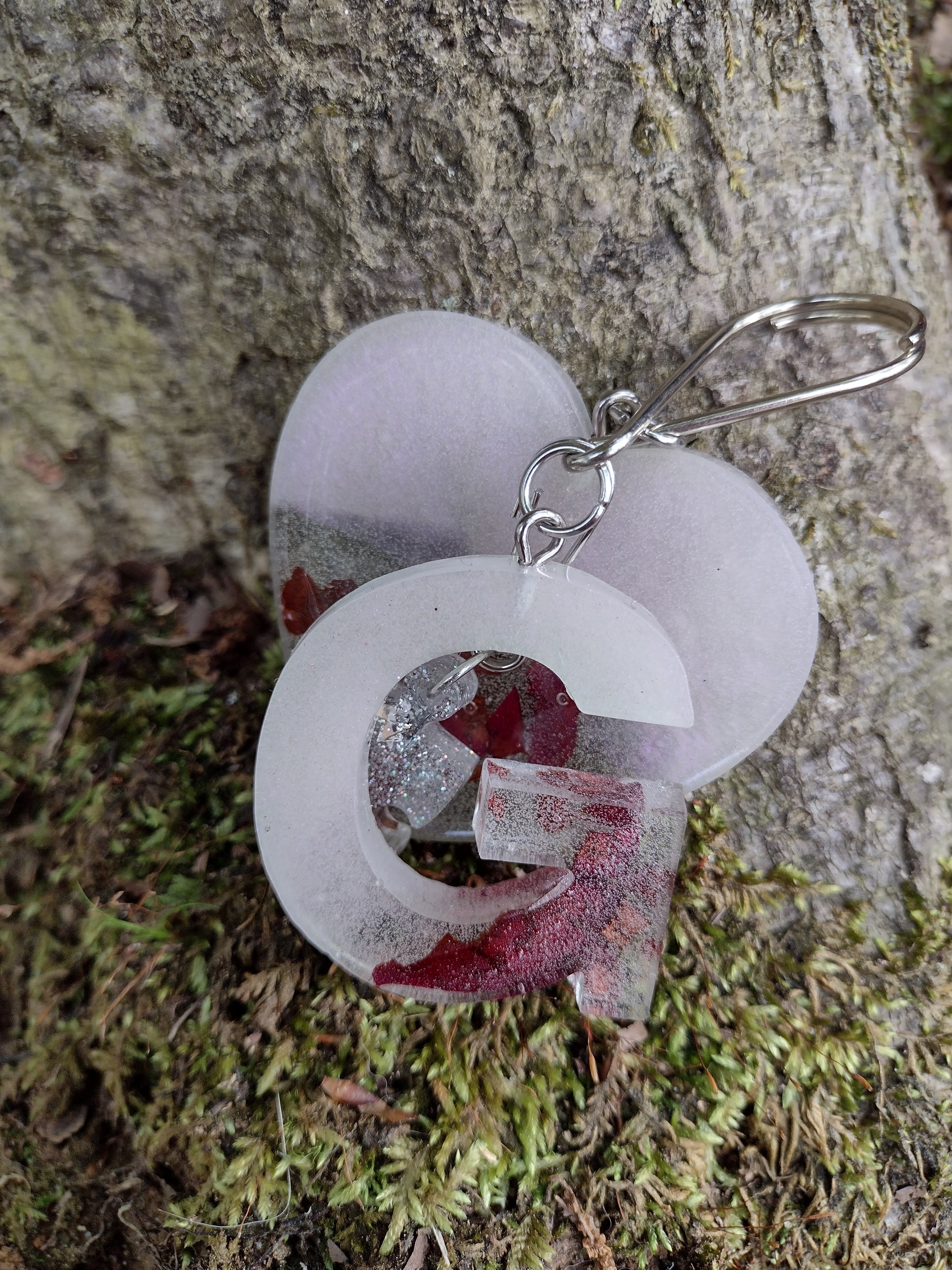 Resin memorial keepsakes