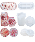 Resin tray, jar, grinder set