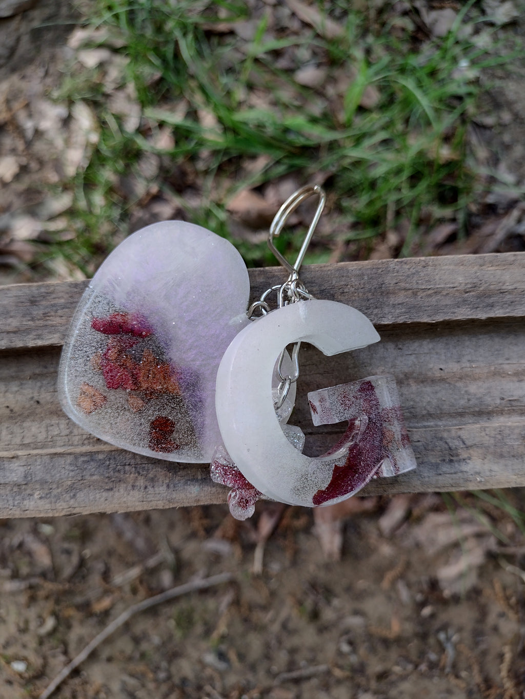 Resin memorial keepsakes