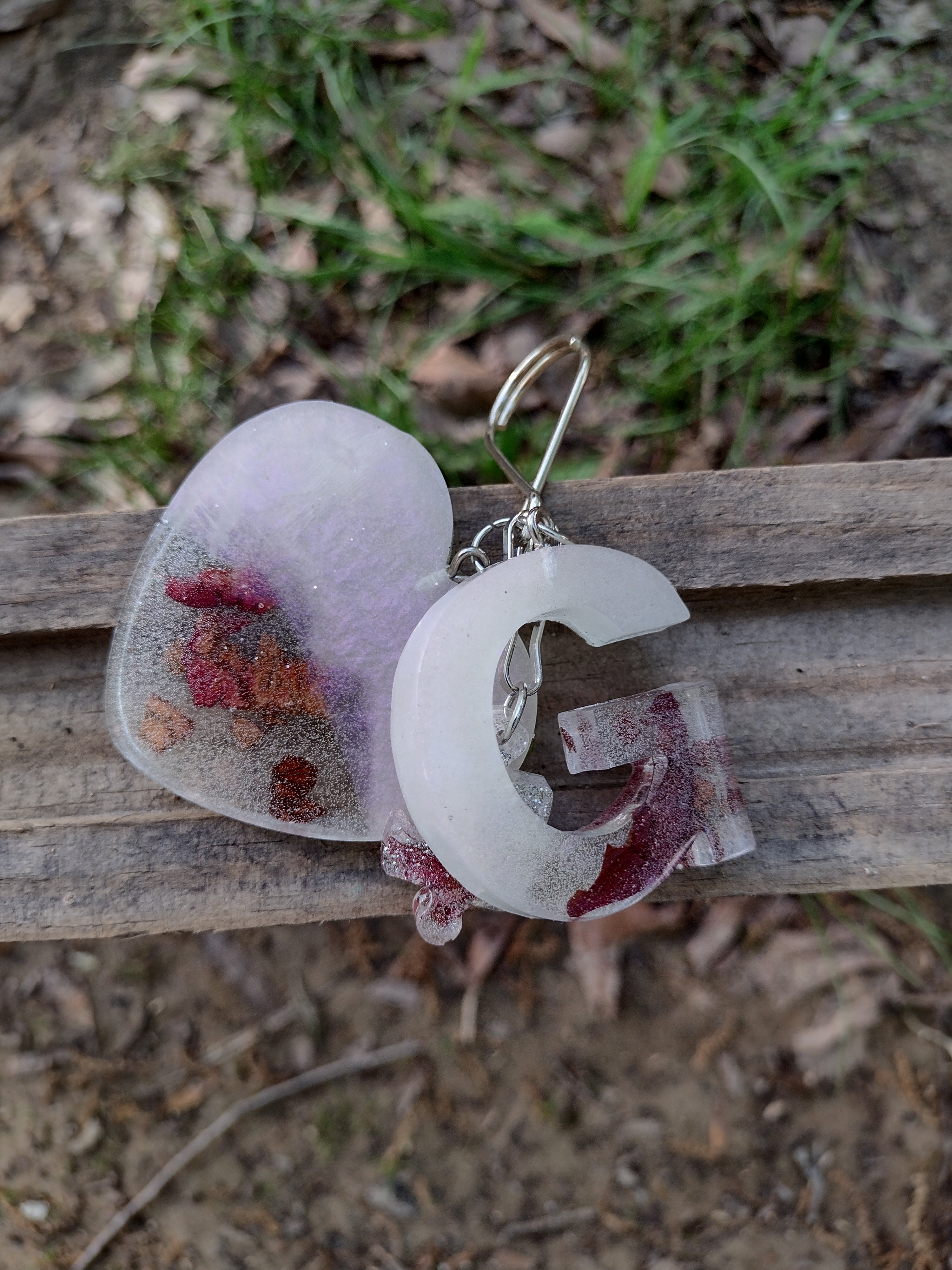 Resin memorial keepsakes