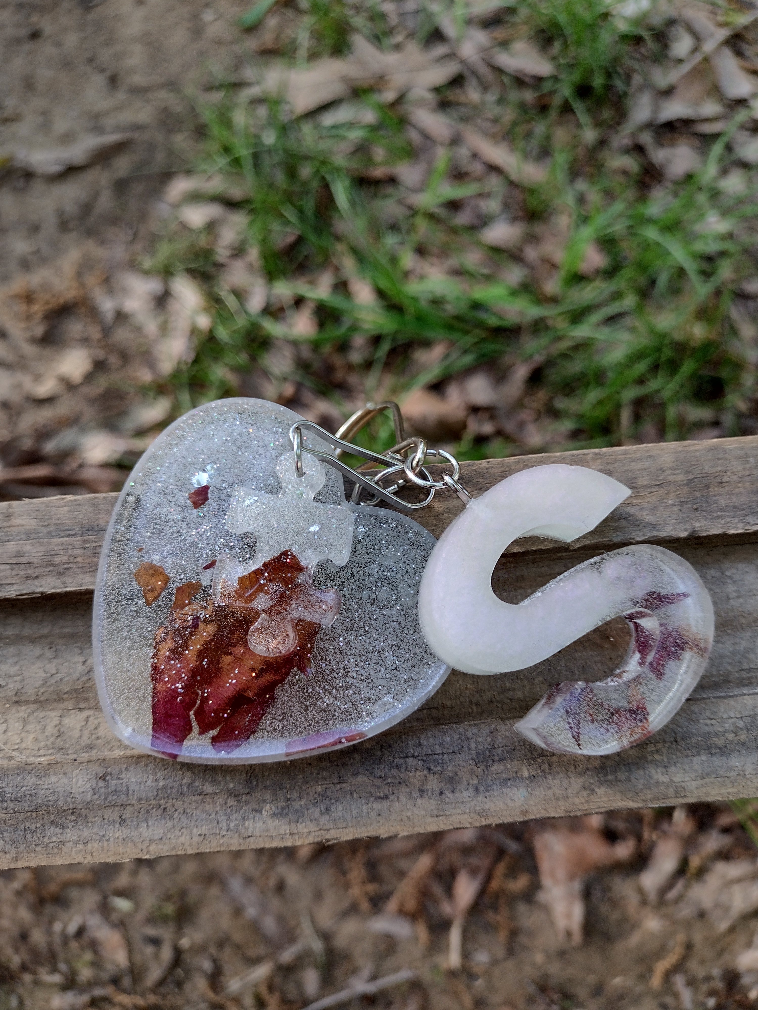 Resin memorial keepsakes