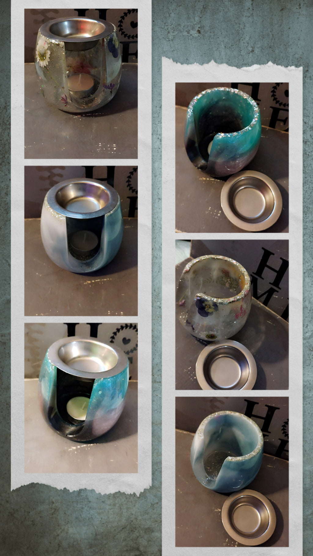 Resin wax warmers