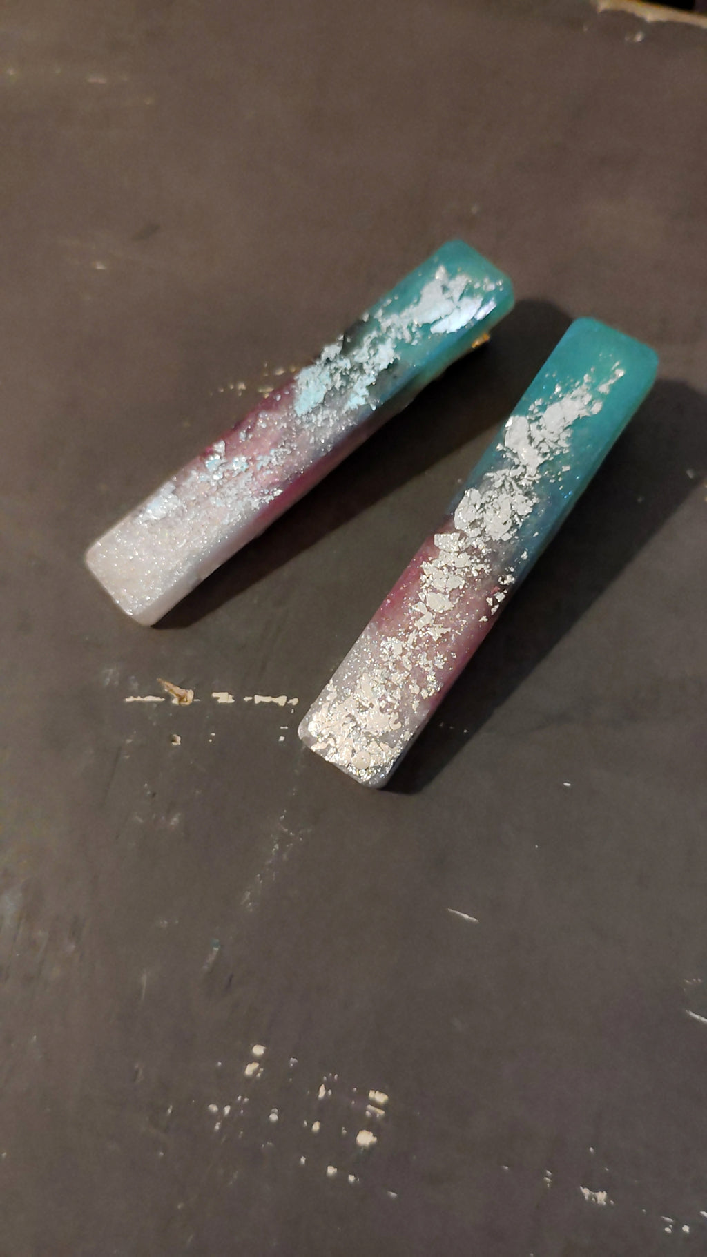 Resin Hair Clips