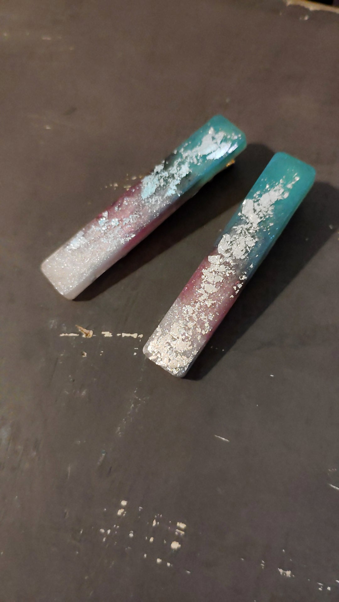 Resin Hair Clips