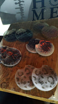 Resin car coasters