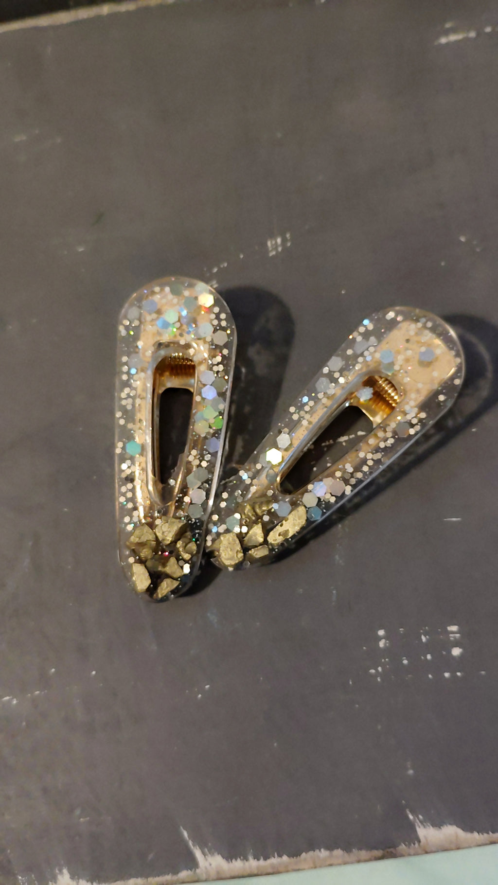 Resin Hair Clips