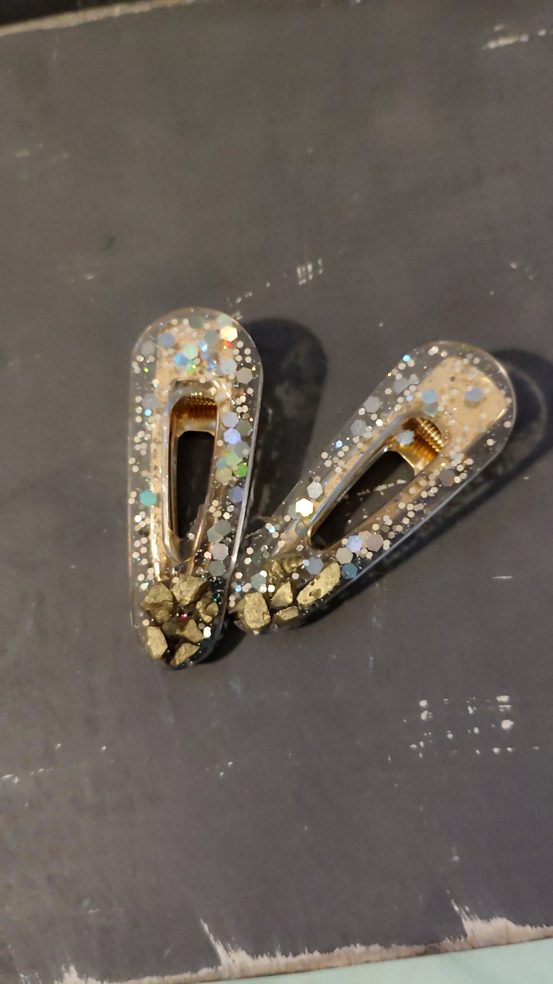Resin Hair Clips